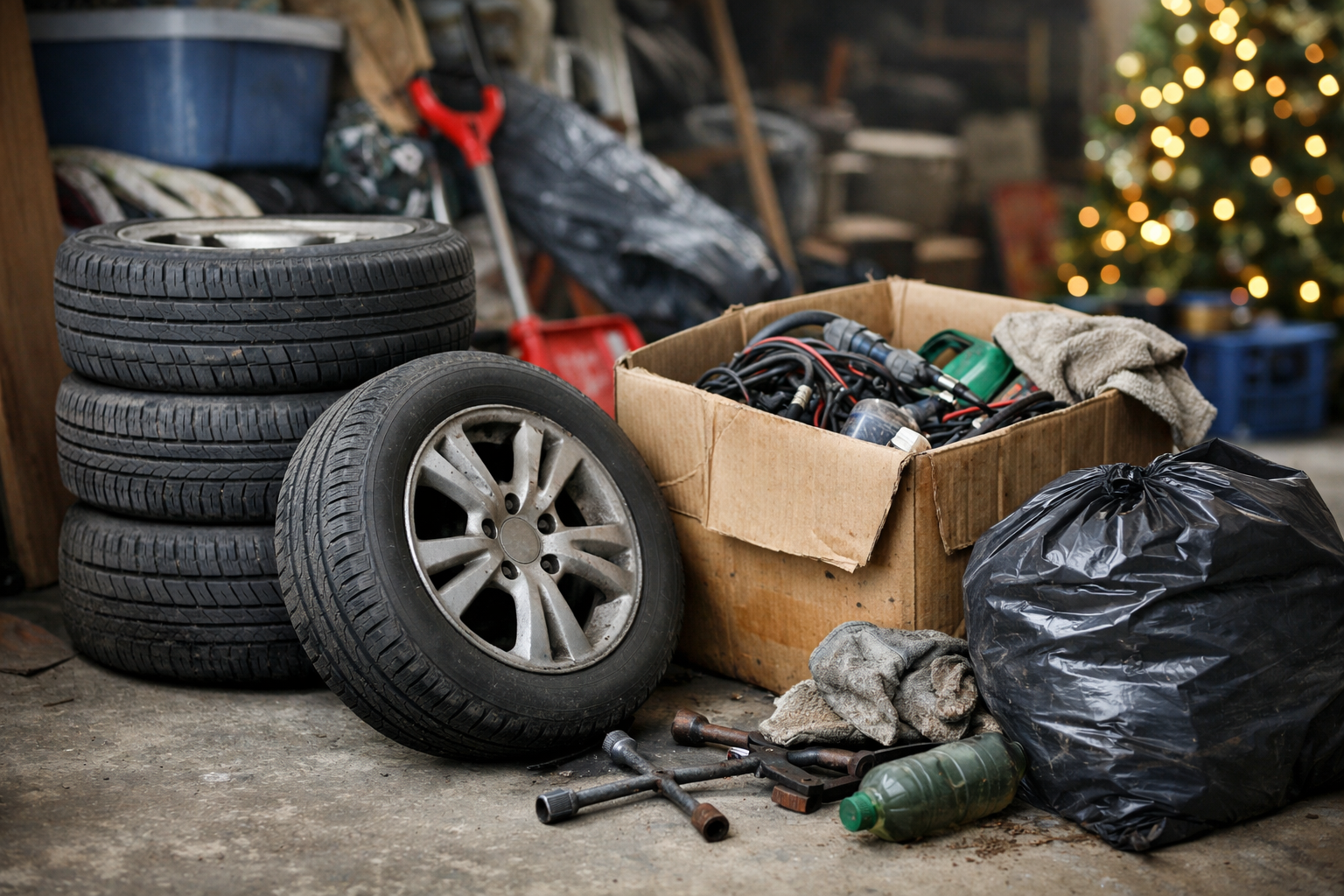 不要なタイヤ・ホイール、日高市周辺でどう処分する？